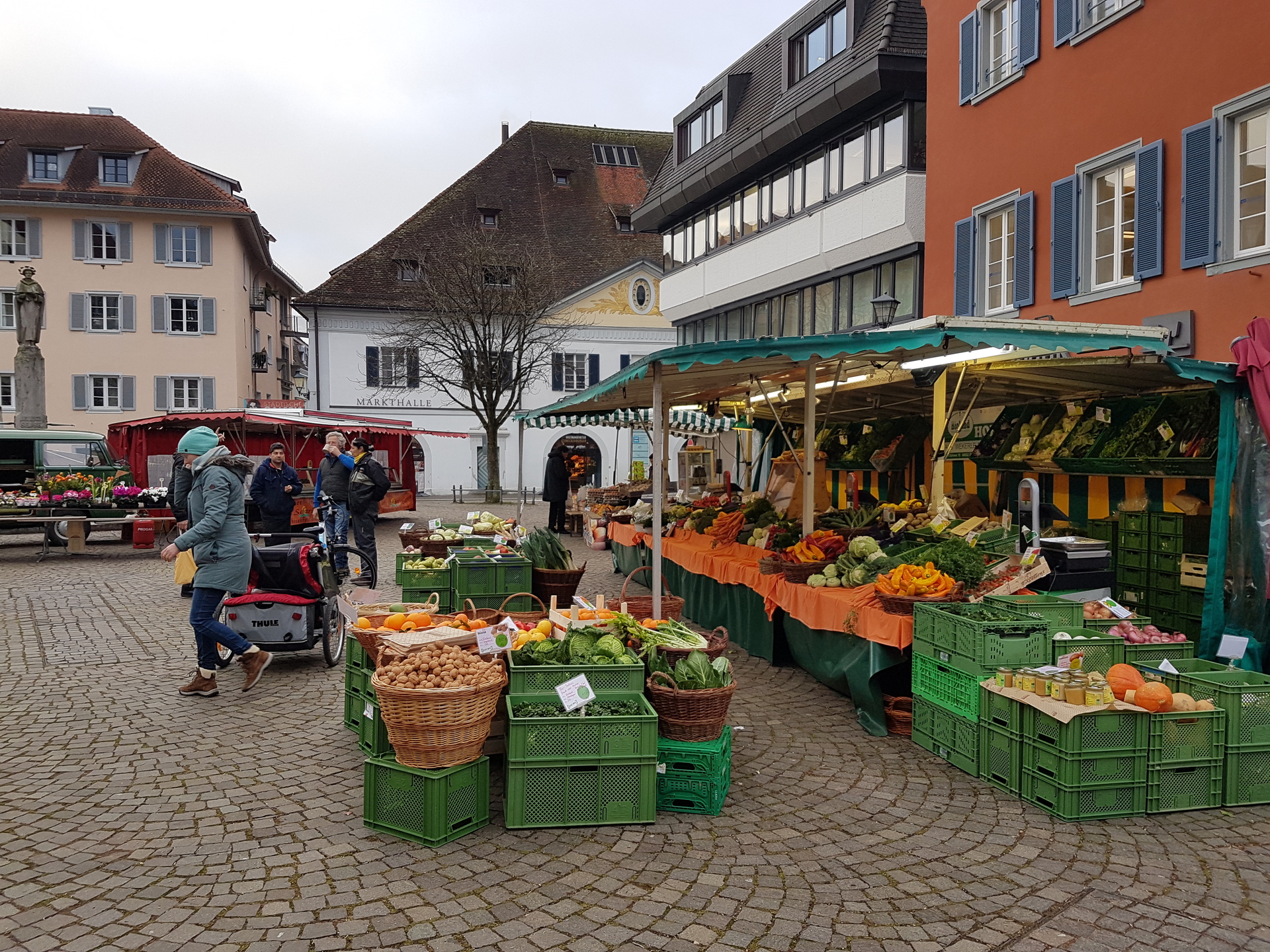 In wenigen Gehminuten in der Stadt...